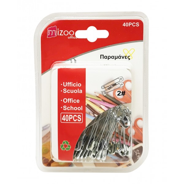 MIZOO ΠΑΡΑΜΑΝΕΣ ΑΣΗΜΙ 2# 40ΤΜΧ 1280-06